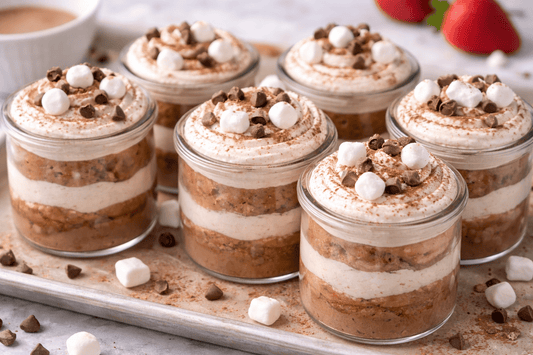 Hot Cocoa Tiramisu Jars (No-Bake) - Benevolent Bakery
