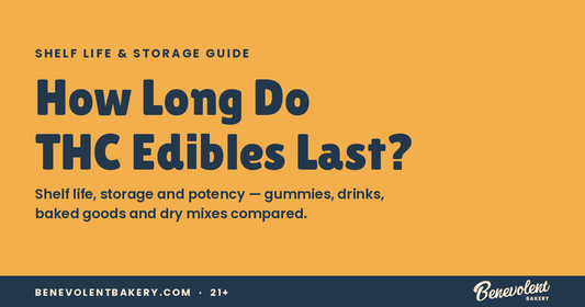 How Long Do THC Edibles Last? Shelf Life, Storage and Potency - Benevolent Bakery