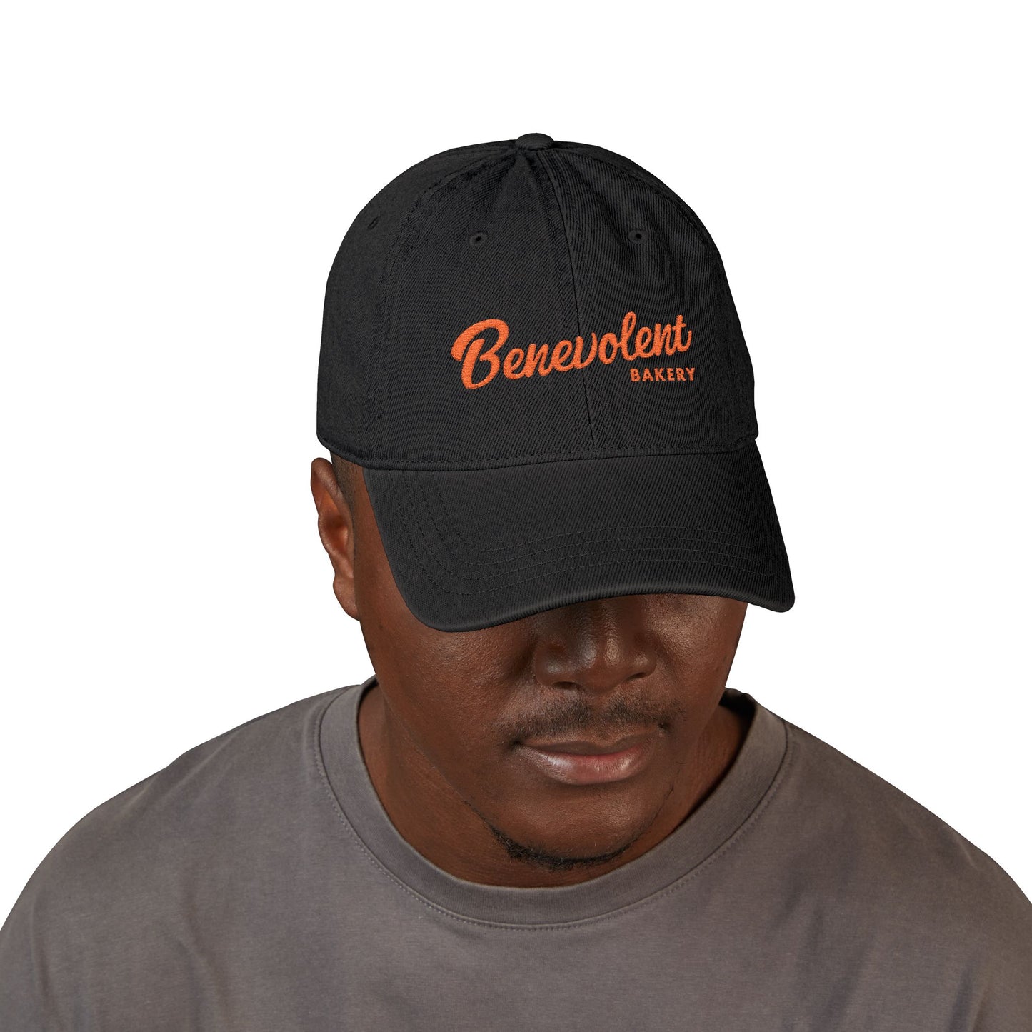 Benevolent Bakery Denim Hat | Embroidered