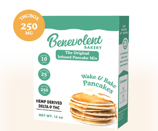 Wake & Bake Pancake Mix - 250 mg - Benevolent Bakery