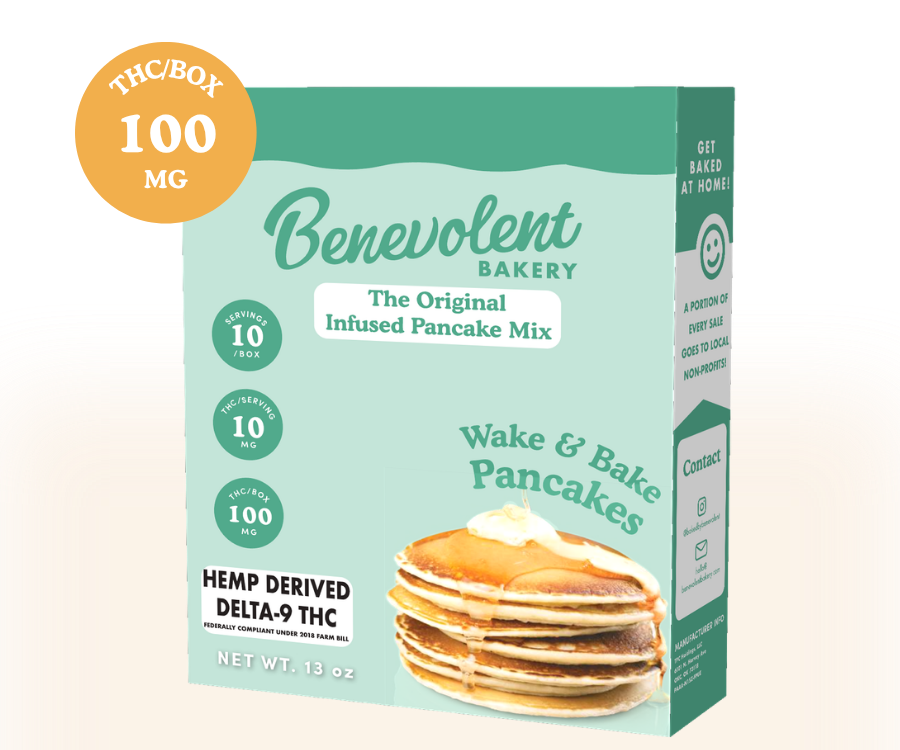 Wake & Bake Pancake Mix - 100 mg