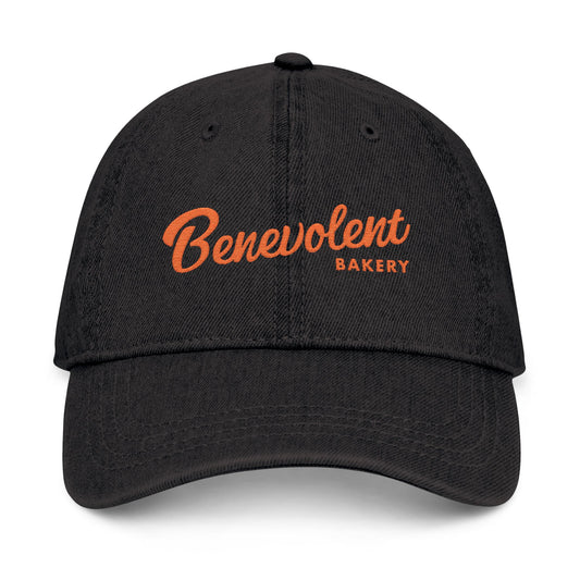 Benevolent Bakery Denim Hat | Embroidered