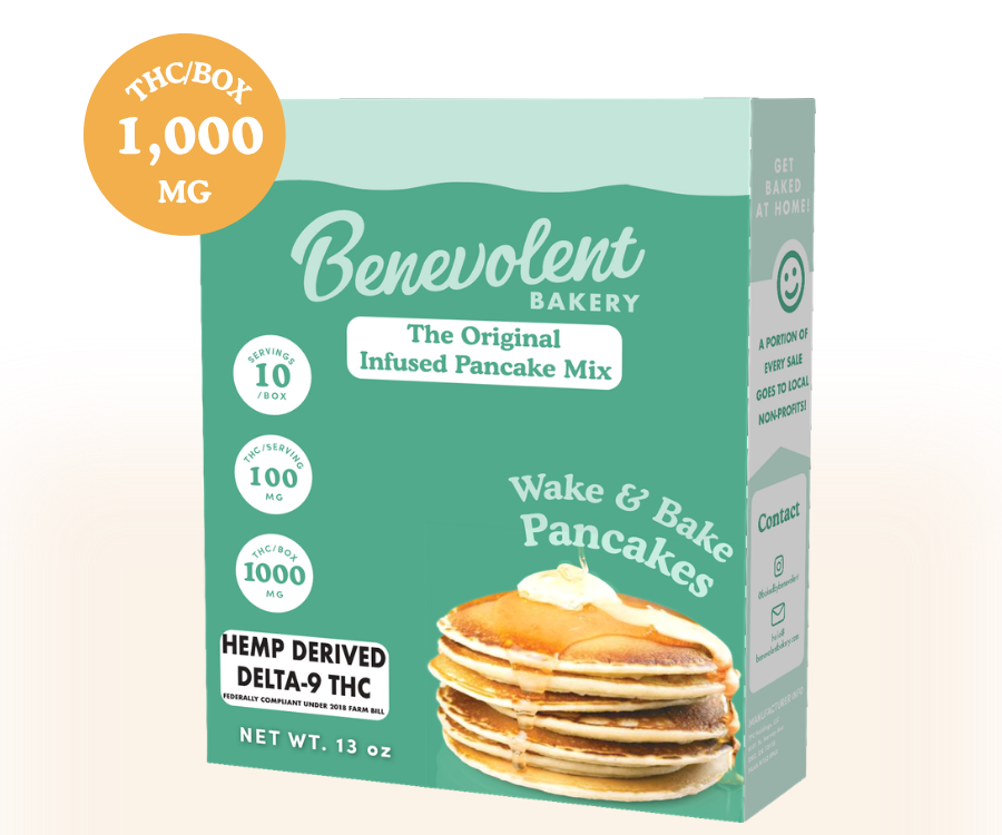 Wake & Bake Pancake Mix - 1000 mg