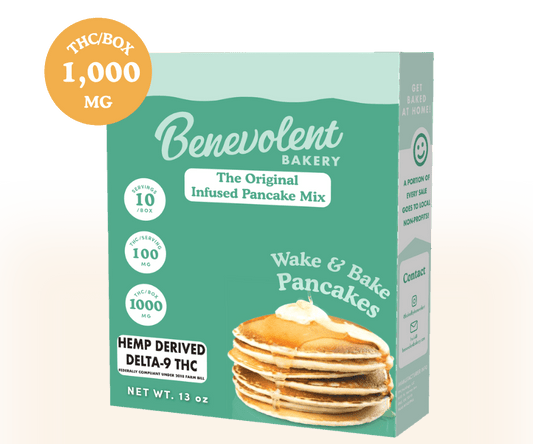 Wake & Bake Pancake Mix - 1000 mg - Benevolent Bakery