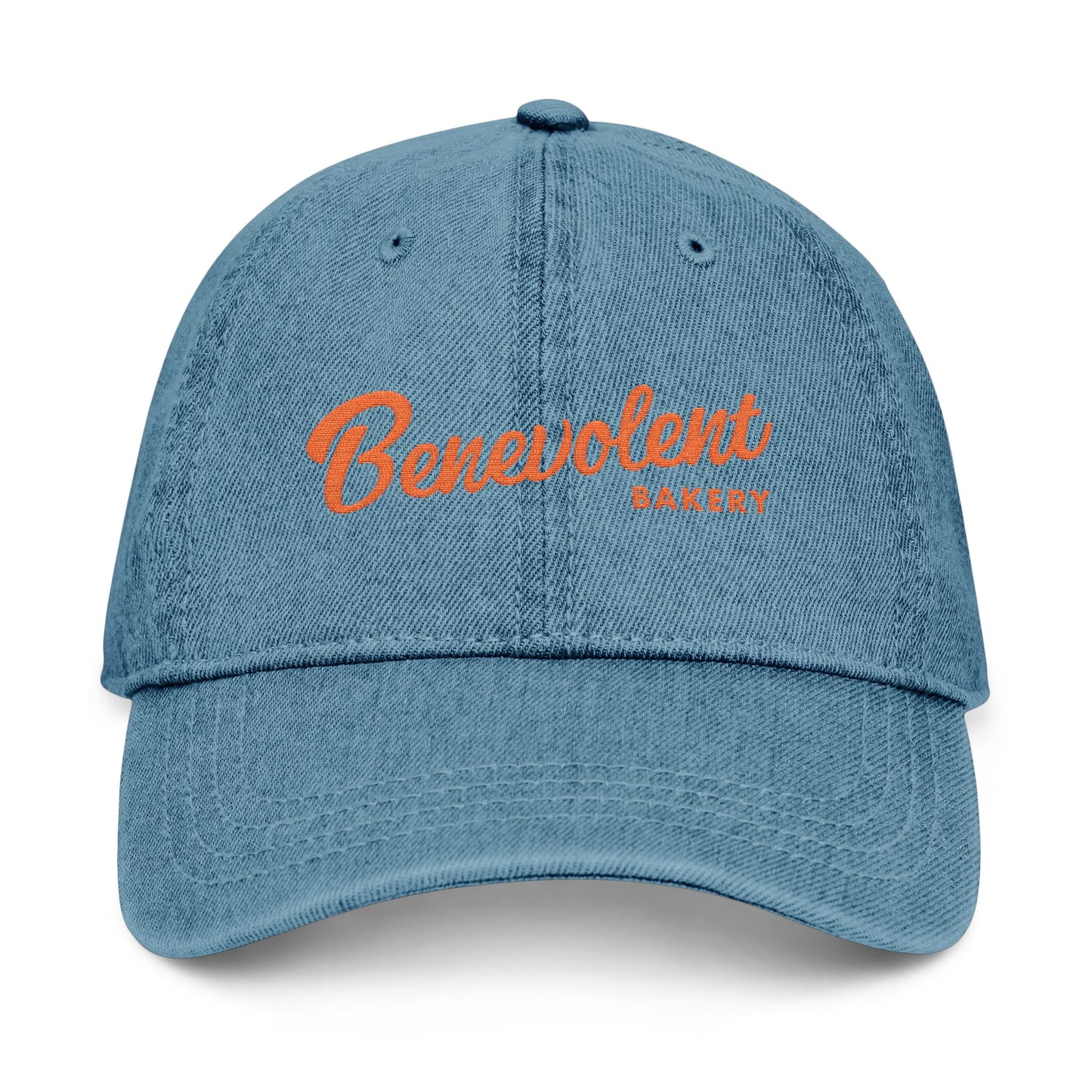 Benevolent Bakery Denim Hat | Embroidered
