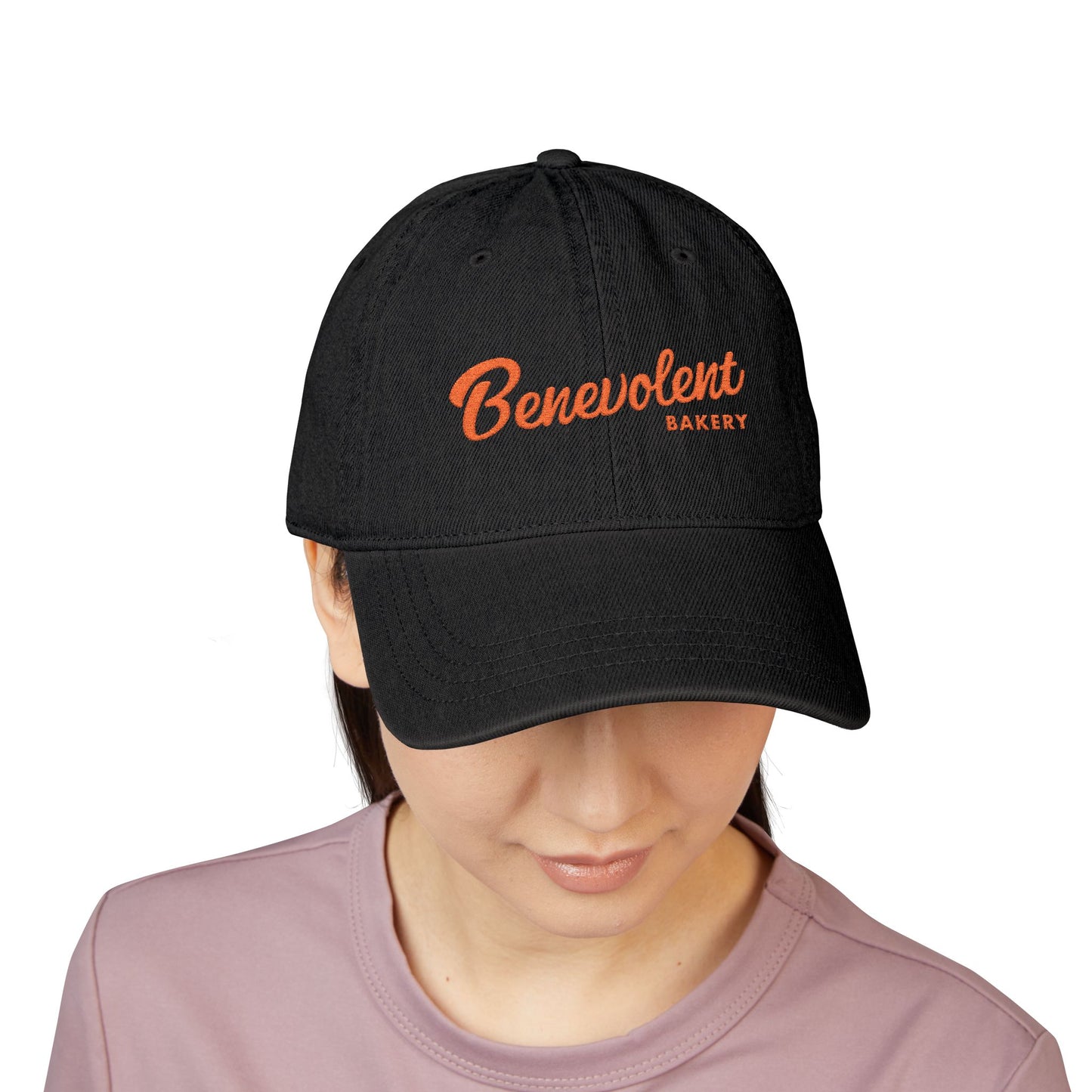 Benevolent Bakery Denim Hat | Embroidered